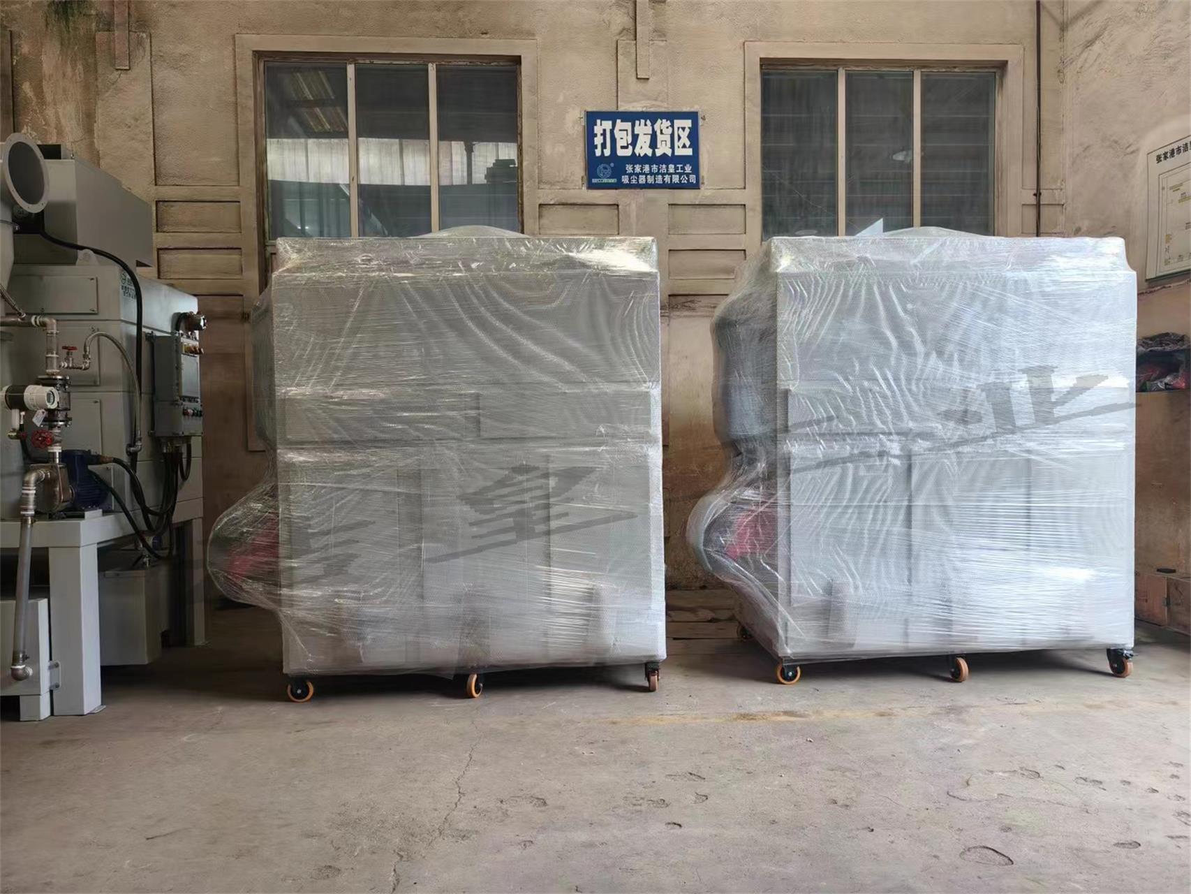 防爆脉冲除尘器发往江苏靖江